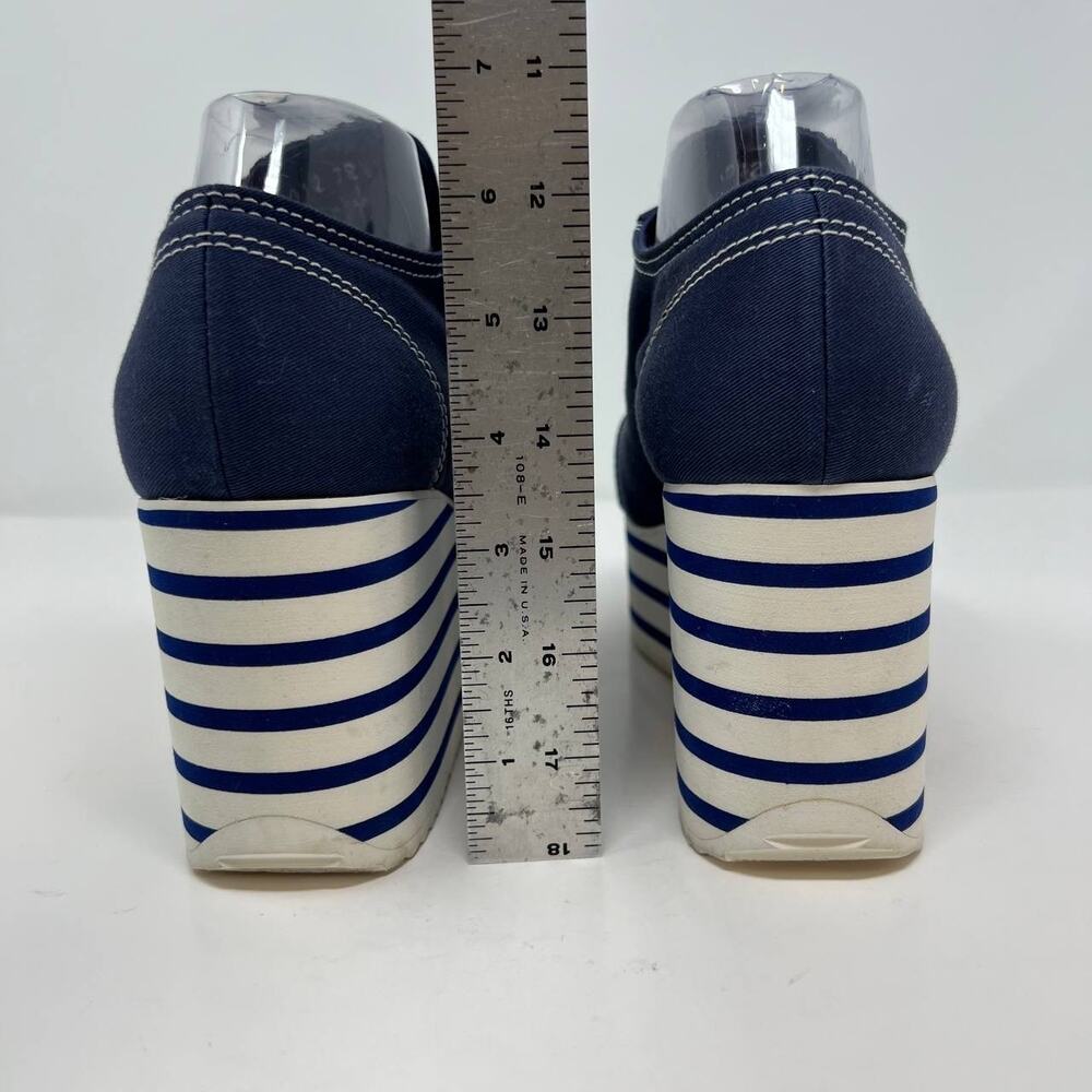 Miu Miu Shoes Women's Size 38.5 Platform Sneakers Authentic Designer Luxury Bold - Picture 9 of 16